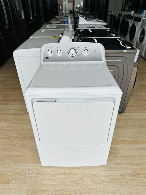 ge 7.2 cu ft 4-cycle electric dryer white open-box excellent|ge 7.2 cubic feet dryer white.